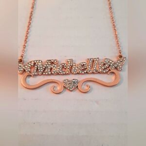 Rose Gold  Plating Personalized Necklace